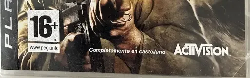 Call of Duty 3, the PEGI square on its front