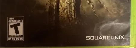 Infinite Undiscovery, the ESRB box on its front