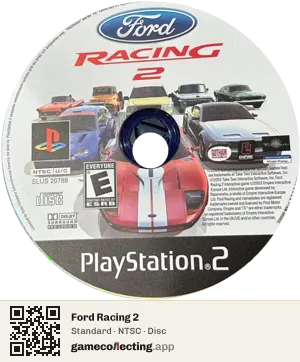 Ford Racing 2 PlayStation 2, NTSC disc