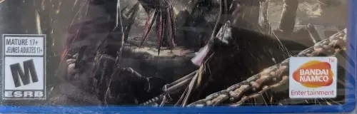 Code Vein, the ESRB box on its front