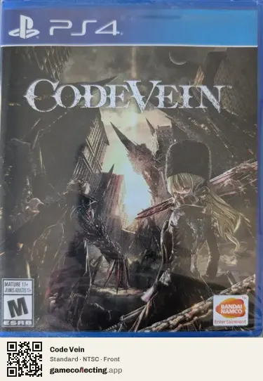 Code Vein PlayStation 4, NTSC box front