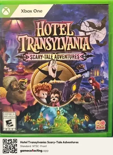 Hotel Transylvania: Scary-Tale Adventures Xbox One, NTSC box front