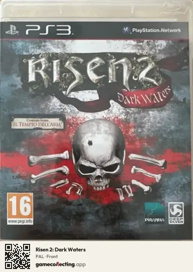 Risen 2: Dark Waters PlayStation 3, PAL box front