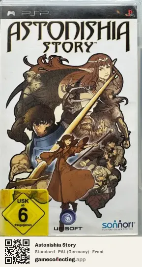 Astonishia Story PlayStation Portable, Germany box front