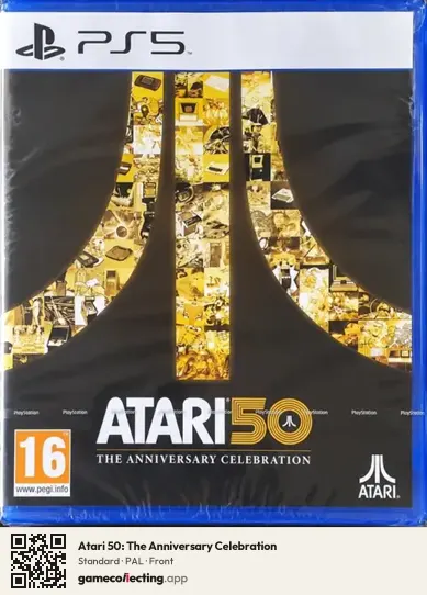 Atari 50: The Anniversary Celebration PlayStation 5, PAL box front