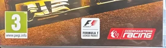 F1 2014, the USK square on its front