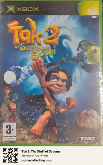 Tak 2: The Staff of Dreams Xbox, PAL box front