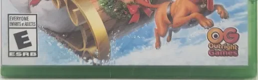 The Grinch: Christmas Adventures, the ESRB box on its front