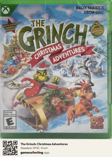 The Grinch: Christmas Adventures Xbox Series X, NTSC box front