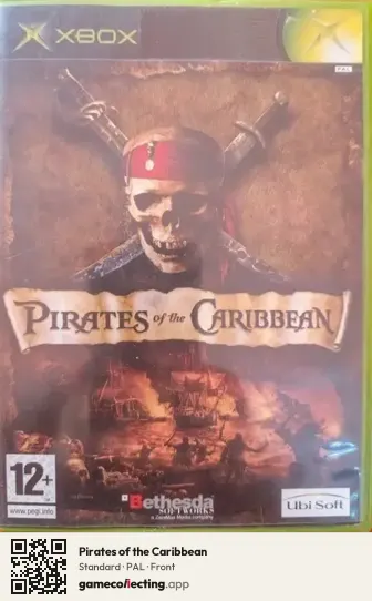 Pirates of the Caribbean Xbox, PAL box front