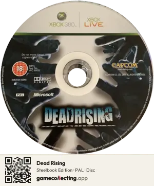 Dead Rising Xbox 360, PAL disc