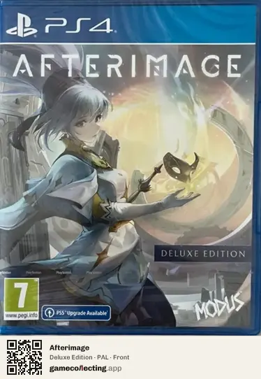 Afterimage PlayStation 4, PAL box front