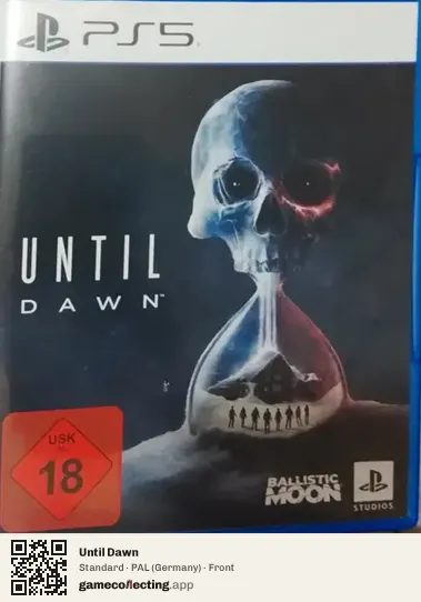 Until Dawn PlayStation 5, Germany box front