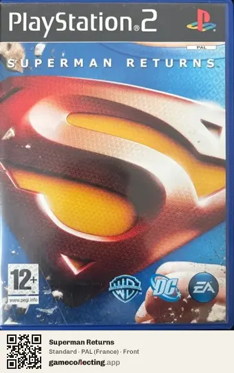 Superman Returns PlayStation 2, France box front
