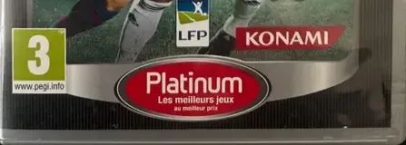 Pro Evolution Soccer 2010, the PEGI square on its front
