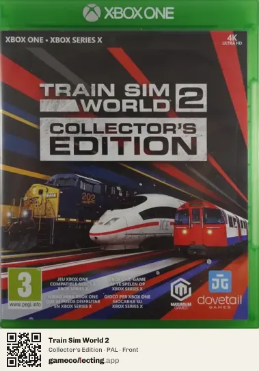 Train Sim World 2 Xbox One, PAL box front
