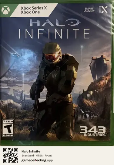 Halo Infinite Xbox Series X, NTSC box front