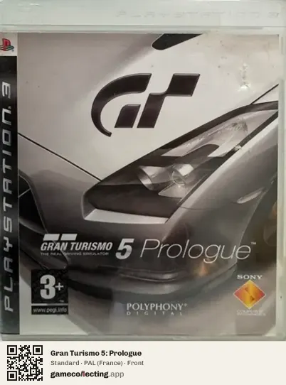 Gran Turismo 5: Prologue PlayStation 3, France box front