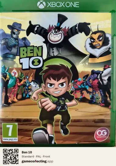 Ben 10 Xbox One, PAL box front