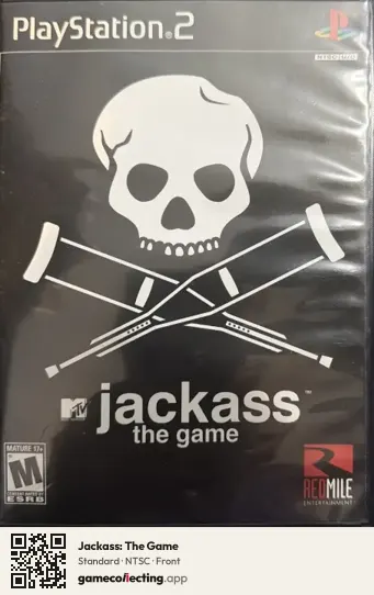 Jackass: The Game PlayStation 2, NTSC box front