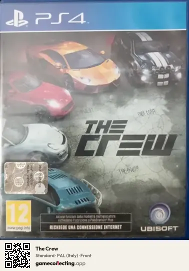 The Crew PlayStation 4, Italy box front