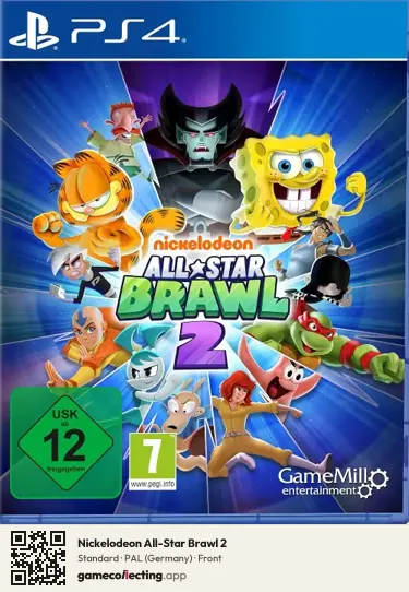 Nickelodeon All-Star Brawl 2 PlayStation 4, Germany box front