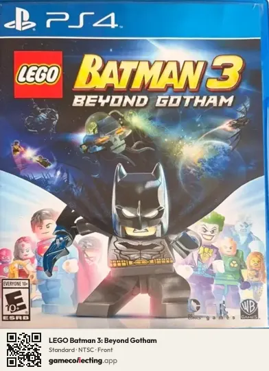 LEGO Batman 3: Beyond Gotham PlayStation 4, NTSC box front
