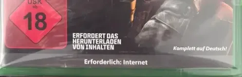 Call of Duty: Black Ops 6, the USK square on its front