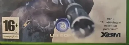 Tom Clancy's Rainbow Six 3: Black Arrow, the PEGI square on its front
