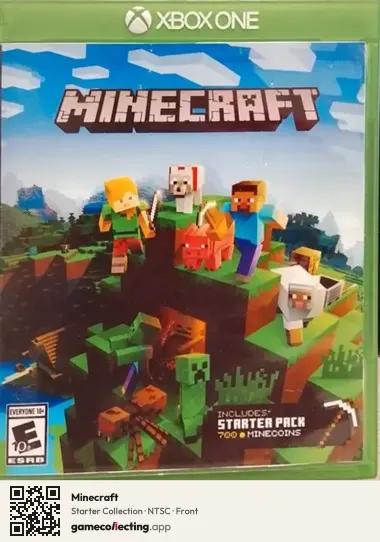 Minecraft Xbox One, NTSC box front