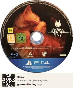 Stray PlayStation 4, PAL disc