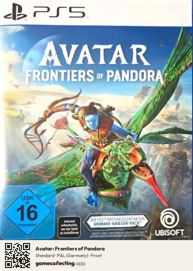 Avatar: Frontiers of Pandora PlayStation 5, Germany box front