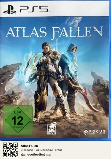 Atlas Fallen PlayStation 5, Germany box front