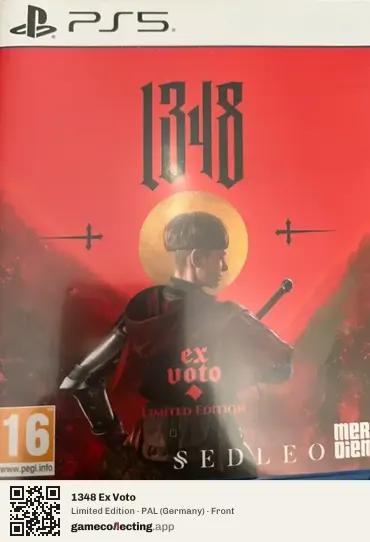 1348 Ex Voto PlayStation 5, Germany box front