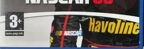 NASCAR 08, the PEGI square on its front