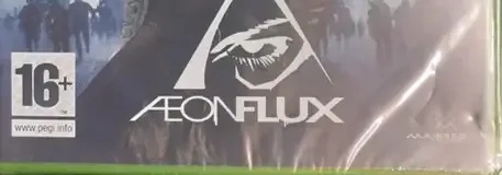 Æon Flux, the PEGI square on its front