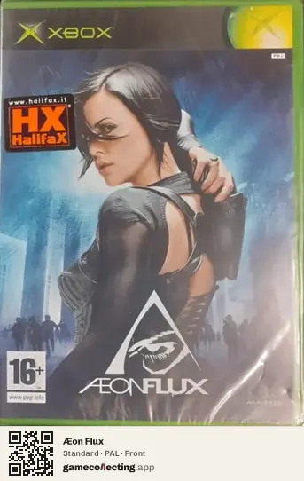 Æon Flux Xbox, PAL box front