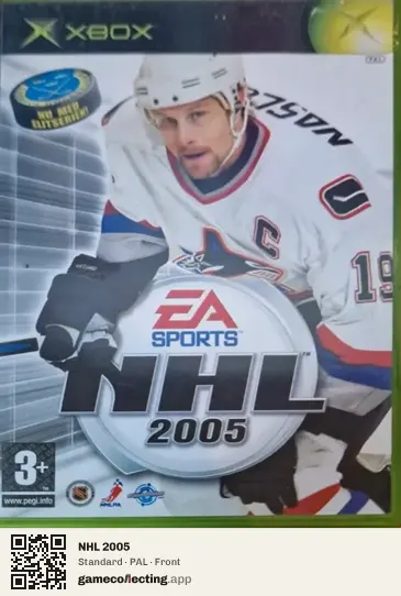 NHL 2005 Xbox, PAL box front