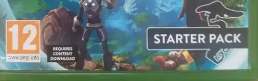 Project Spark, the PEGI square on its front