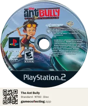 The Ant Bully PlayStation 2, NTSC disc