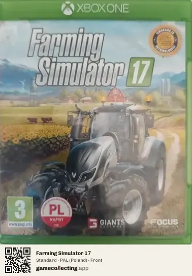Farming Simulator 17 Xbox One, Poland box front