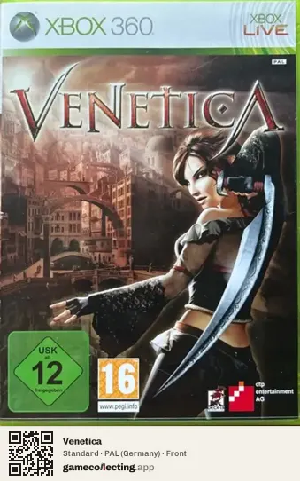 Venetica Xbox 360, Germany box front