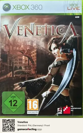 Venetica Xbox 360, Germany box front
