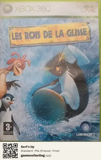 Surf's Up Xbox 360, France box front