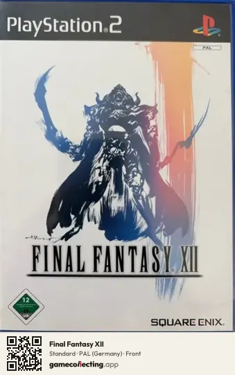 Final Fantasy XII PlayStation 2, Germany box front