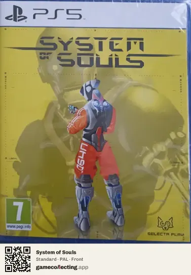 System of Souls PlayStation 5, PAL box front