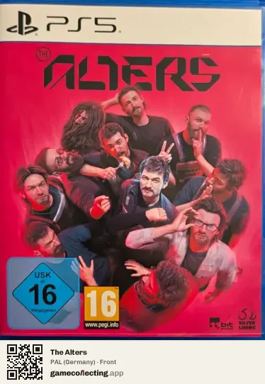 The Alters PlayStation 5, Germany box front