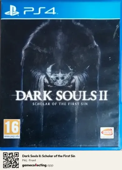 Dark Souls II: Scholar of the First Sin PlayStation 4, PAL box front