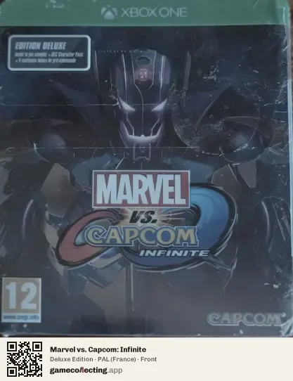Marvel vs. Capcom: Infinite Xbox One, France box front