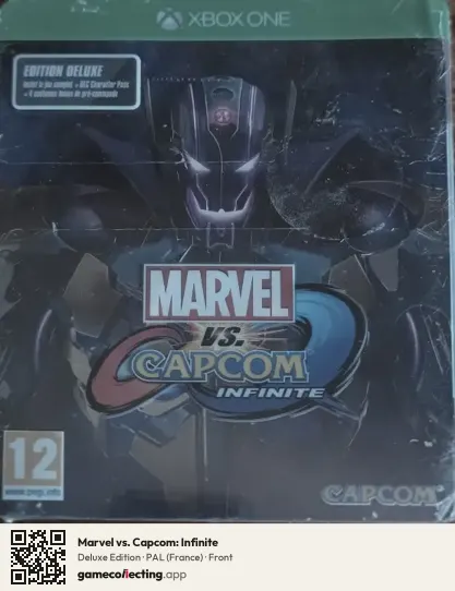 Marvel vs. Capcom: Infinite Xbox One, France box front